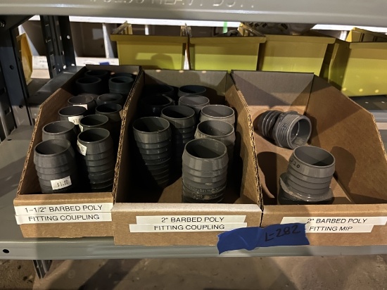 Qty of Barbed Poly Fittings
