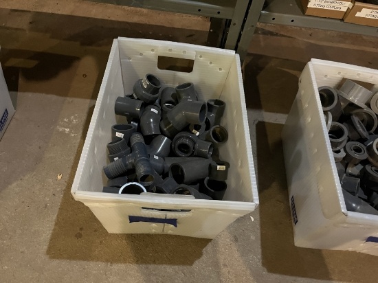 Qty of SCH 80 Grey PVC Fittings