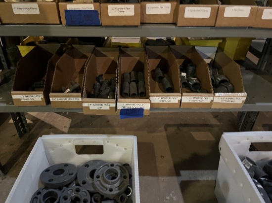 Qty of Barbed Poly Fittings