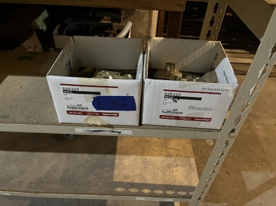 1/2" & 3/4" Brass Wal-let