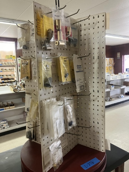 40" Spinning Display Rack w/ Contents