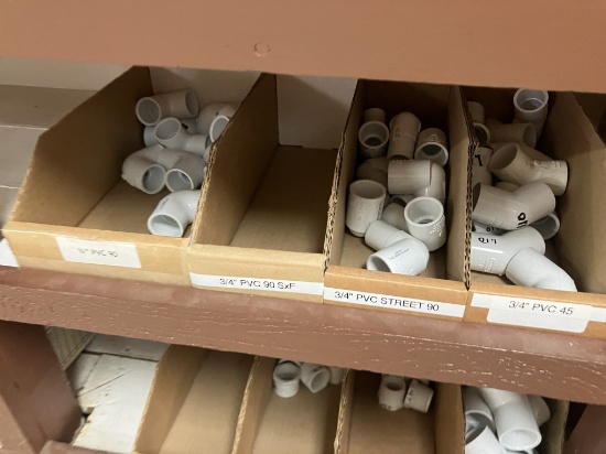 Qty of 3/4" PVC Fittings