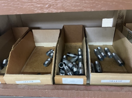 Qty of 1/2" Galvanized Nipples