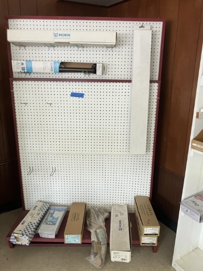 Peg Board and Contents