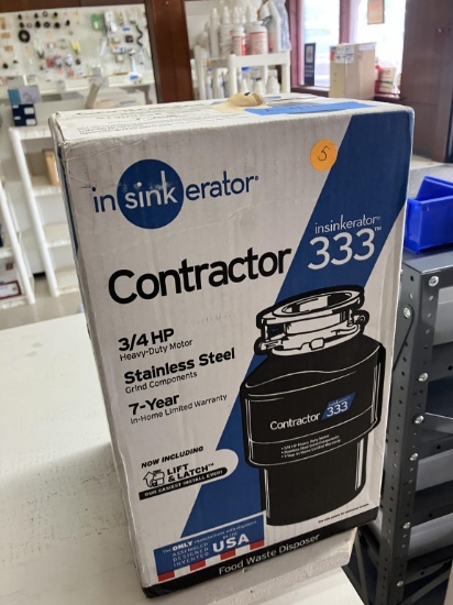 Insinkerator Contractor 333 Disposal