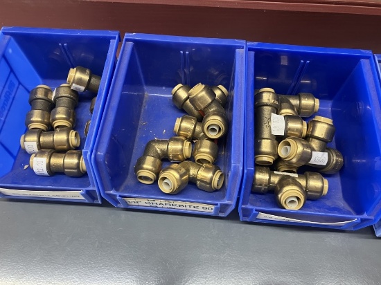 Qty of 3/8" Sharkbite Fittings