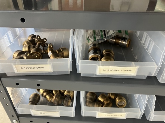 Qty of 3/4" Sharkbite Fittings