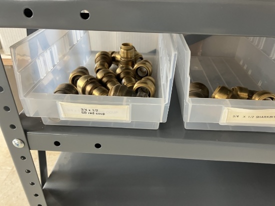 Qty of 3/4" Sharkbite Fittings