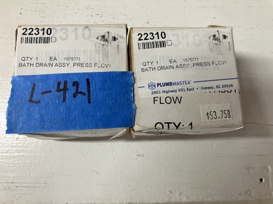 Bath Drain Assemblies