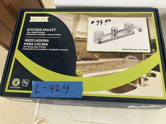 B&K Kitchen Faucet
