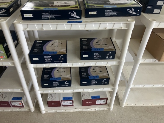 30" x 14" x 38-1/2" Poly Shelf