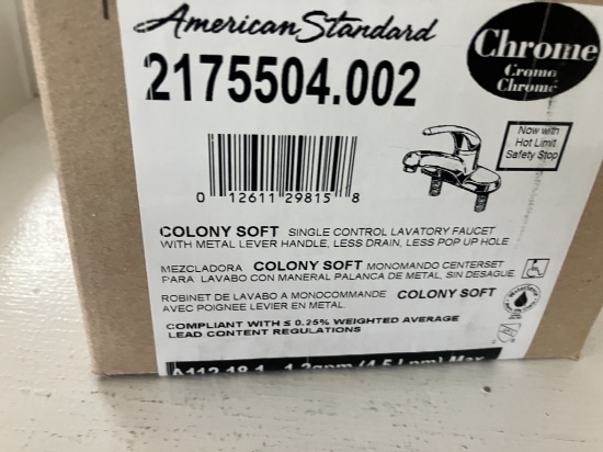 American Standard Single Control Lavatory Faucet