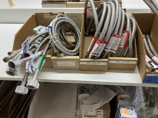 Toilet and Faucet Braided Flex Hoses