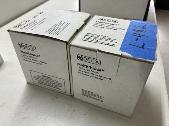 2 Delta 3-Port Diverter Valves