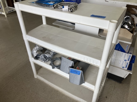 34" x 13" x 39" Poly Shelf
