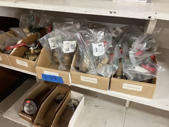 Qty of Brass Ball Valves
