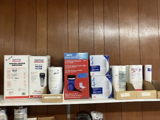 Water Filter Housings and Assemblies