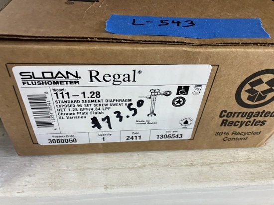 Sloan Regal Diaphragm