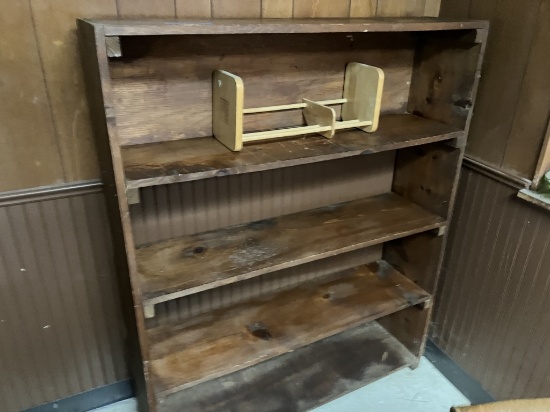 43-1/2" x 11" x 54" Wooden Shelf
