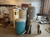 11 Hot Water Heaters, 2 Water Tanks