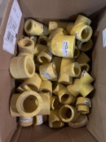 Qty of Yellow Gas Fittings