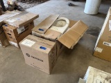 Gerber Toilet Tank & Lid in Box w/ Damaged Toilet