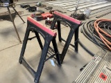 2 pc Folding Sawhorses