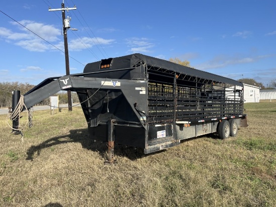 2015 Neckover 24' x 6'8" GN Cattle Trailer