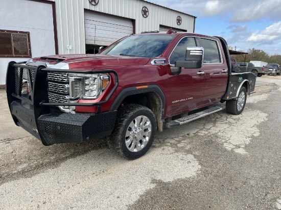 2020 GMC Denali HD 2500 4x4 Diesel Flatbed