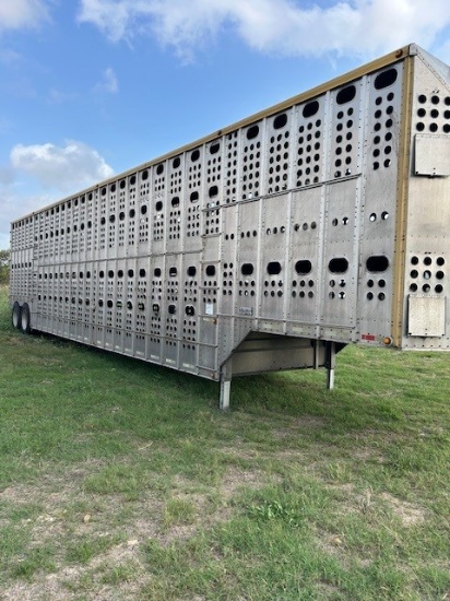 2012 Merritt 53' x 102" Double Decker Cattle Pot