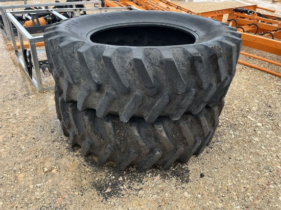 (2) Tires 18.4-34