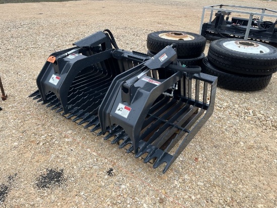 Stout HD72-3 Rock Bucket Grapple