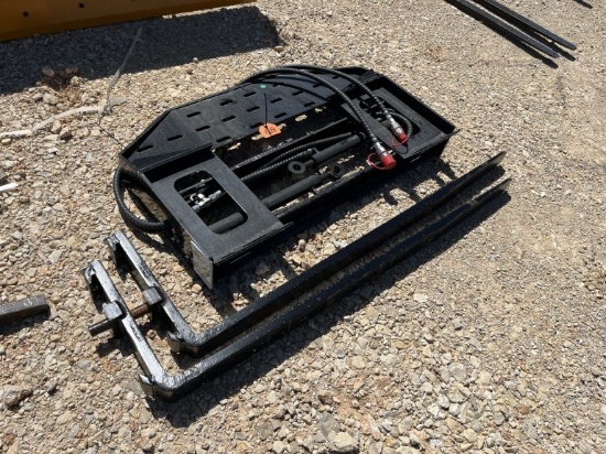 Future SS 60" Hyd Pallet Forks
