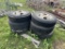 (8) DT Trlr Wheels & Tires
