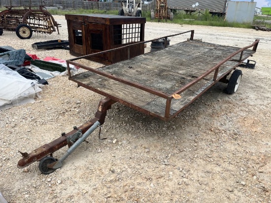 Shop Built 12' x 5' BP S/A UT Trailer