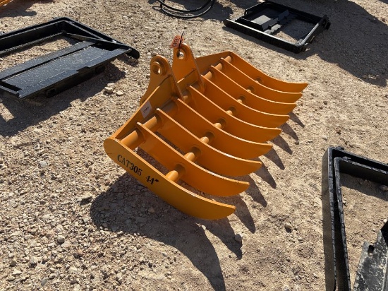 Future 44" Excavator Rake