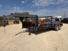 20' x 83" GN T/A Sq. Tubing Top Trailer