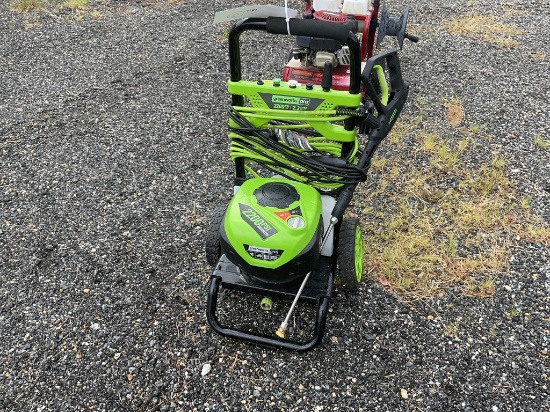 Green works 2200psi pressure washer