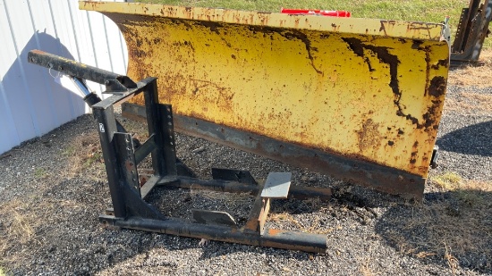 10ft snowplow with frame