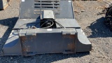 Skid steer bush hog