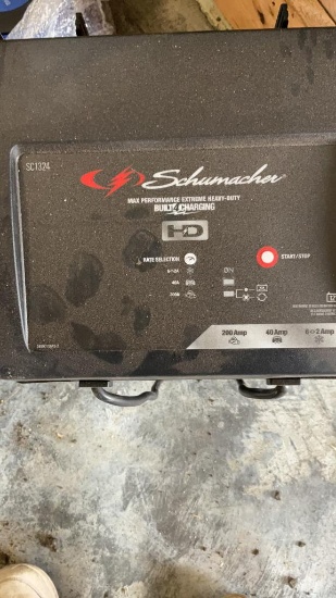 New Schumacher heavy duty battery charger .