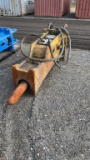 Excavator Hammer Attachment
