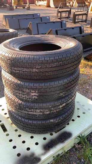 Set Of 4 Trailer Tires