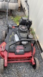 Lawnmower pushed exmark