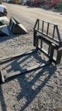 Kivel Skid Loader Pallet Forks
