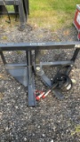 Skid Steer Tree Puller Attachment