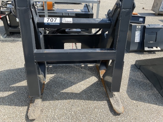 Landhonor HD Skid Steer Log Grapple Attachment