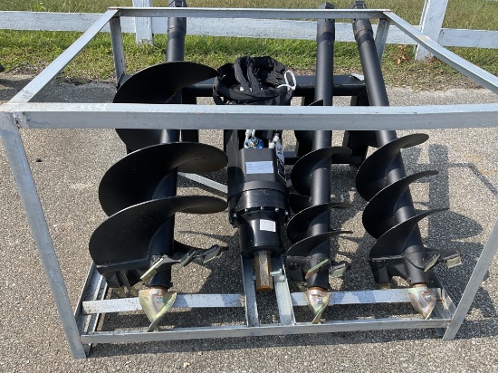 Greatbear HD Skid Steer Auger Set