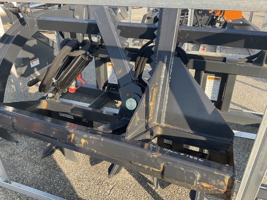 Landhonor Skid Steer Tree/Post Puller Attachment