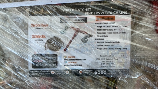 2025 Landhonor Ratchet Binders/chains